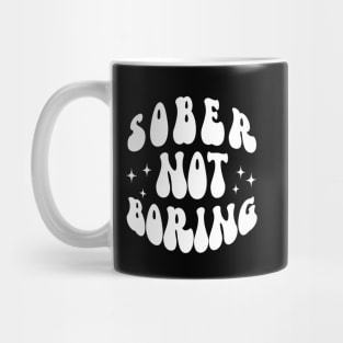 Sober Not Boring Mug